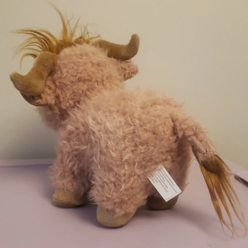 NWOT Adorable Plush Highland Cow Plush Toy 12in - Picture 4 of 10